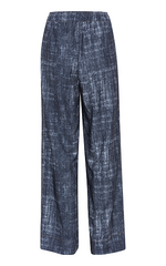 Gestuz Loose Denim Look Pants – Relaxed Wide-Leg Trousers