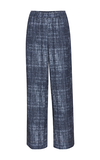 Gestuz Loose Denim Look Pants – Relaxed Wide-Leg Trousers
