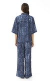 Gestuz Loose Denim Look Pants – Relaxed Wide-Leg Trousers