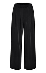 Gestuz Sloan Black Wide Long Pants