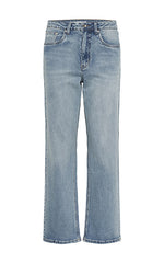 Gestuz Straight Denim in Washed Blue