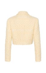 Gestuz Textured Cream Jacket