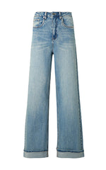 Gestuz Wide Jeans in Washed Blue