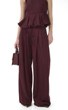 Gestuz Wine Wide Pants