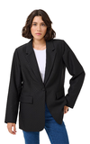 Kaffe Abettany Boxy Blazer Black