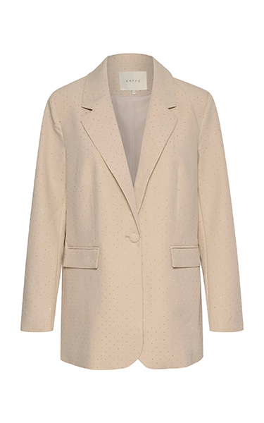 Kaffe Abettany Boxy Blazer Grey