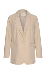 Kaffe Abettany Boxy Blazer Grey