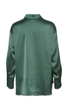 Kaffe Green Satin Blouse
