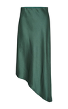 Kaffe Green Satin Skirt