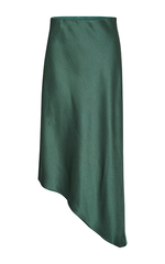 Kaffe Green Satin Skirt
