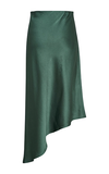 Kaffe Green Satin Skirt