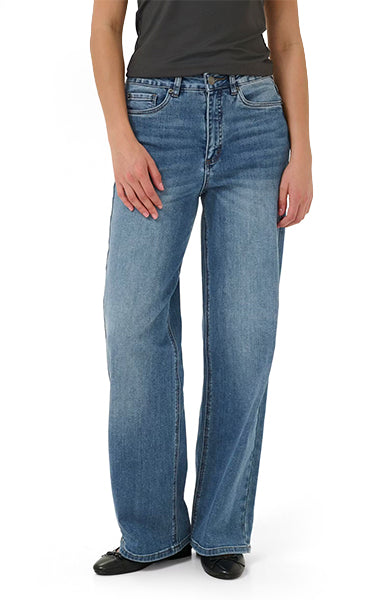 Kaffe Classic Fit Mid Blue Denim