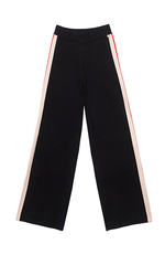 La Petite Etoile Black Pant with Stripes