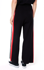 La Petite Etoile Black Pant with Stripes