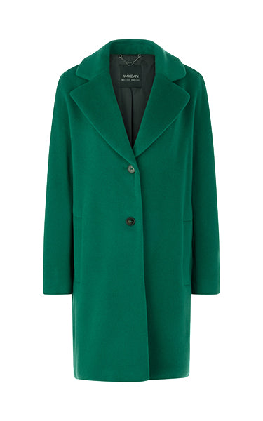 Marccain Alpaca Wool Blend Jade Coat