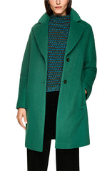 Marccain Alpaca Wool Blend Jade Coat