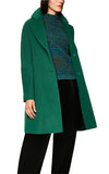 Marccain Alpaca Wool Blend Jade Coat