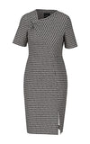 Marccain Charcoal Scuba Dress