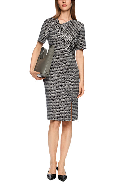 Marccain Charcoal Scuba Dress