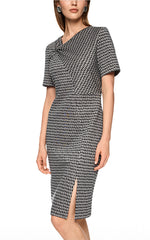 Marccain Charcoal Scuba Dress