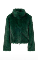 Marccain Faux Fur Jade Zip Jacket