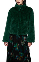 Marccain Faux Fur Jade Zip Jacket