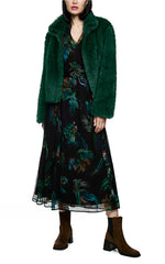 Marccain Faux Fur Jade Zip Jacket