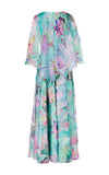 Flared Maxi Dress in Soft Print – Marccain Elegance