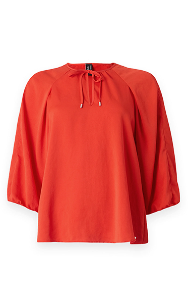 Marccain Flowy Blouse in Flame
