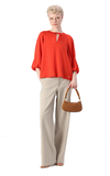 Marccain Flowy Blouse in Flame