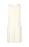 Marccain Off White Boucle Classic Dress
