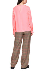 Marccain Peach Pink Blouse