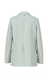 Marccain Stripe Blazer Breath – Viscose Linen Elegance