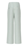 Wide-Leg Linen Pants – Marccain Stripe Viscose Linen