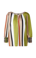 Marccain Striped A Line Blouse