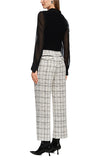 Marccain Tweed Pants in Smoke