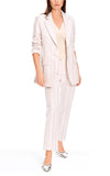 Marccain White Lace Cut Pants – Elegant Wide-Leg Style