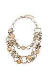 Marella Amber Stone Double Necklace