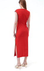Marella Flo Dress in Red
