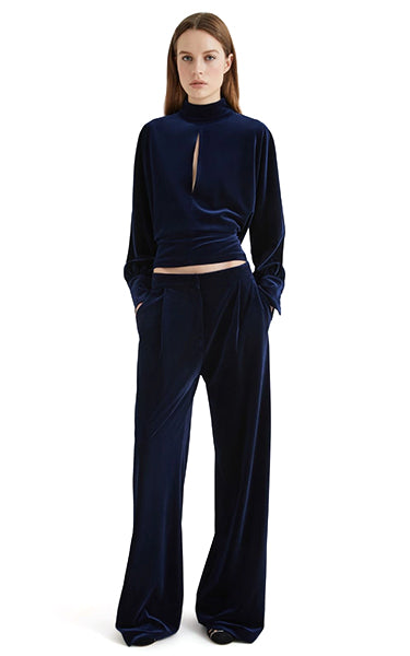 Marella Midnight Velvet Pants