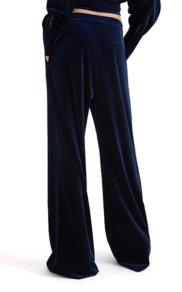 Marella Midnight Velvet Pants