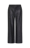 Marella Oronte Lurex Black Pants