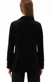 Marella Renaya Velvet Jacket Black