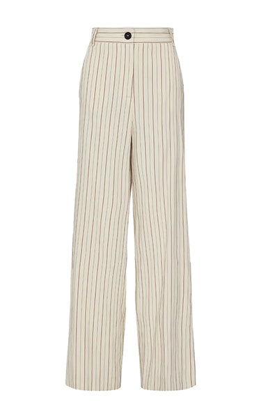 Marella Ricola Linen Stripe Pants