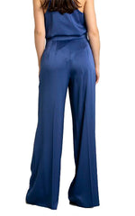 Marella Rosa Pants Satin in Cornflower