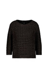 Monari Coffee Sequin Knit