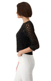 Monari Coffee Sequin Knit