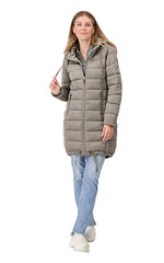 Monari Puffer Jacket in Frozen Green