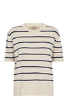 Mos Mosh Ecru Stripe Top 