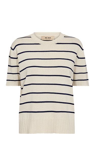 Mos Mosh Ecru Stripe Top